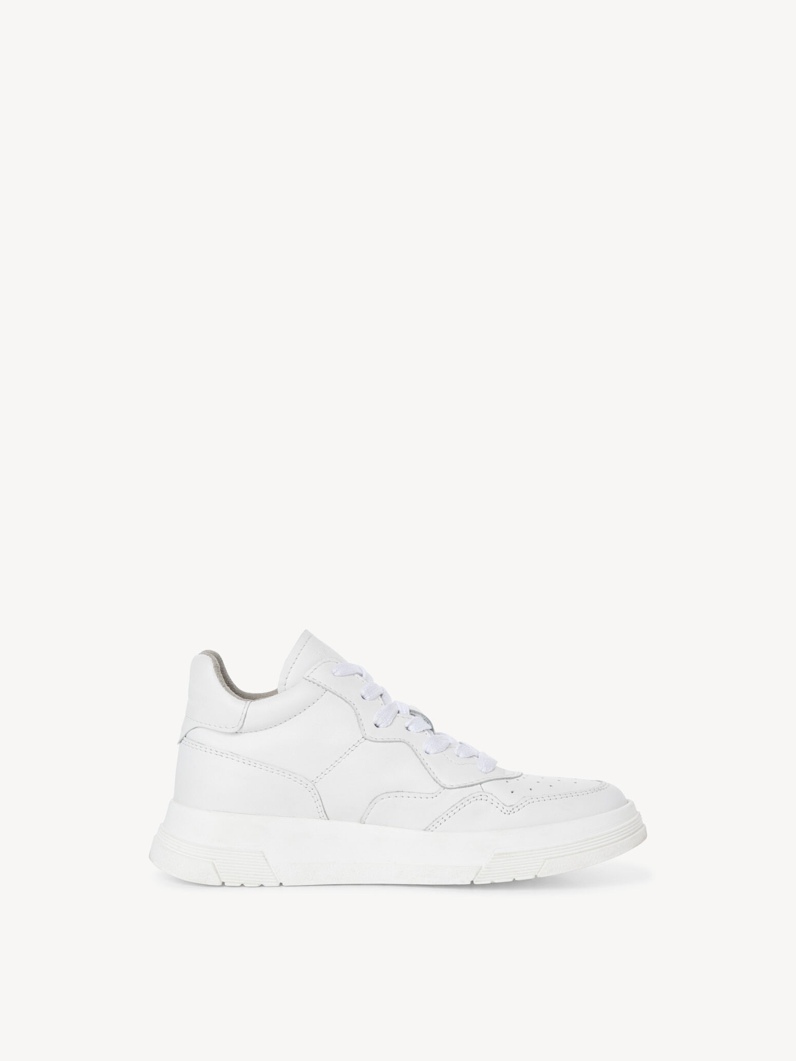 Basket en cuir - blanc