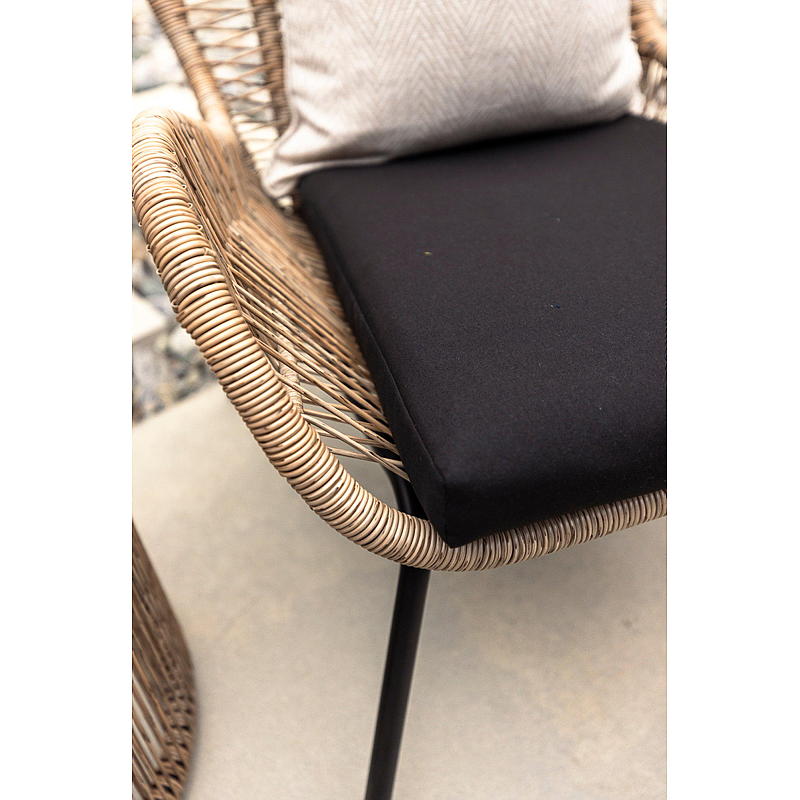Home Loungesett 2 stoler og bord, Ishøj