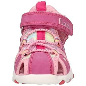 Puccetti Lauflern Sandale in pink