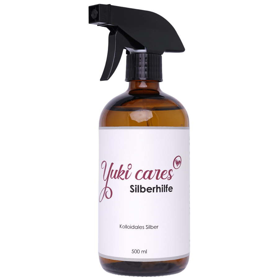 Yuki Cares Fellpflege Yuki Cares Silberhilfe kolloidales Silber 500 ml