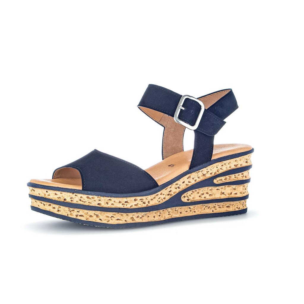 Gabor fashion Keilsandalette blau