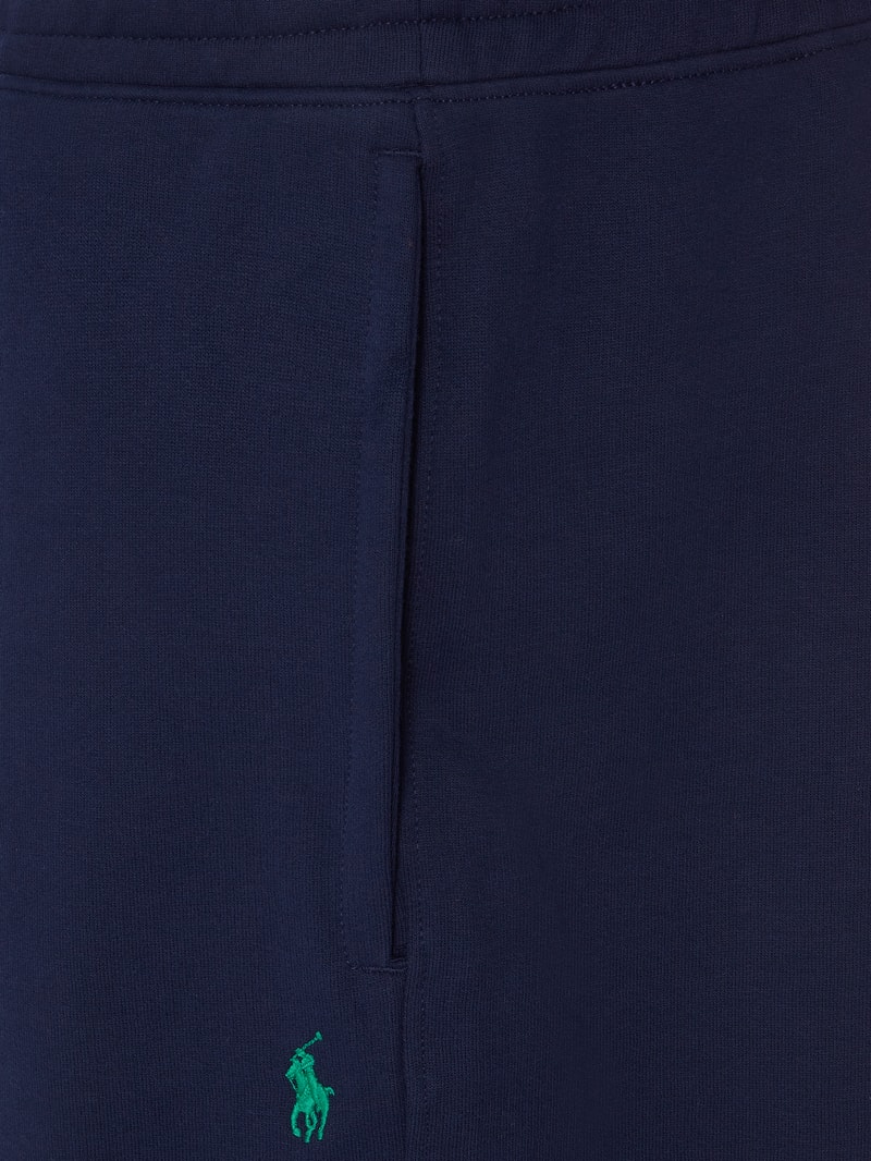 PLUS SIZE Sweatshorts mit Logo-Stickerei in marineblau