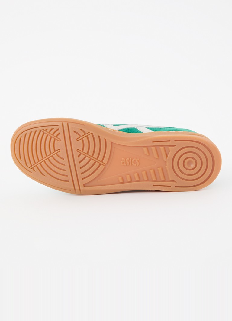 Teniși ASICS x HAY Skyhand OG din piele întoarsă cu detalii din piele