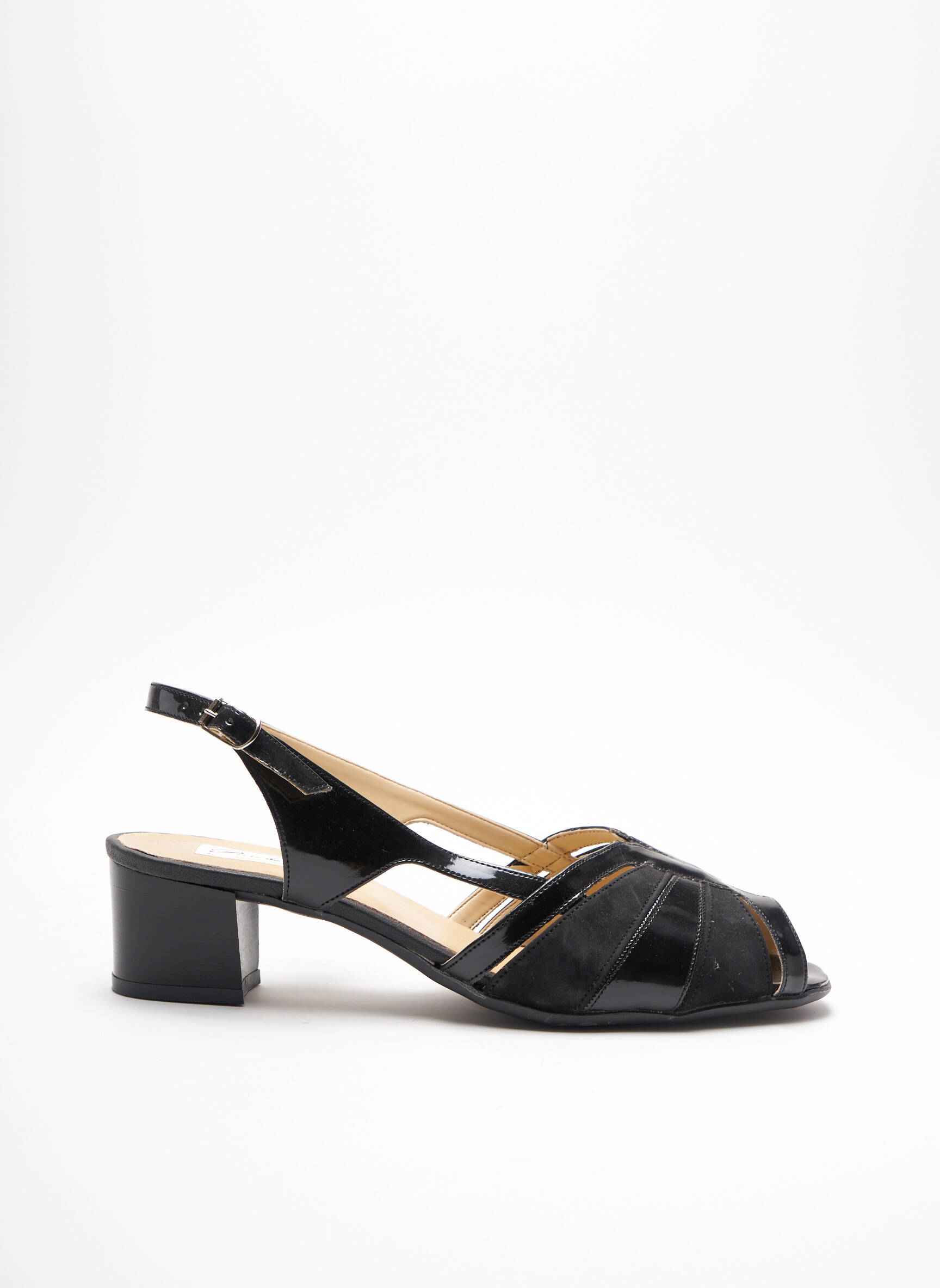 Perle De Charme Sandales Nu Pieds Femme couleur noir