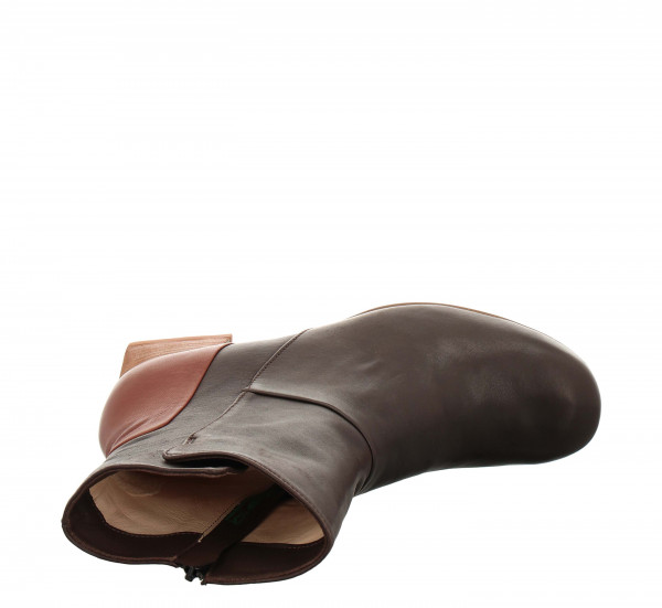 DELICIA Stiefelette - Espresso/Kombi