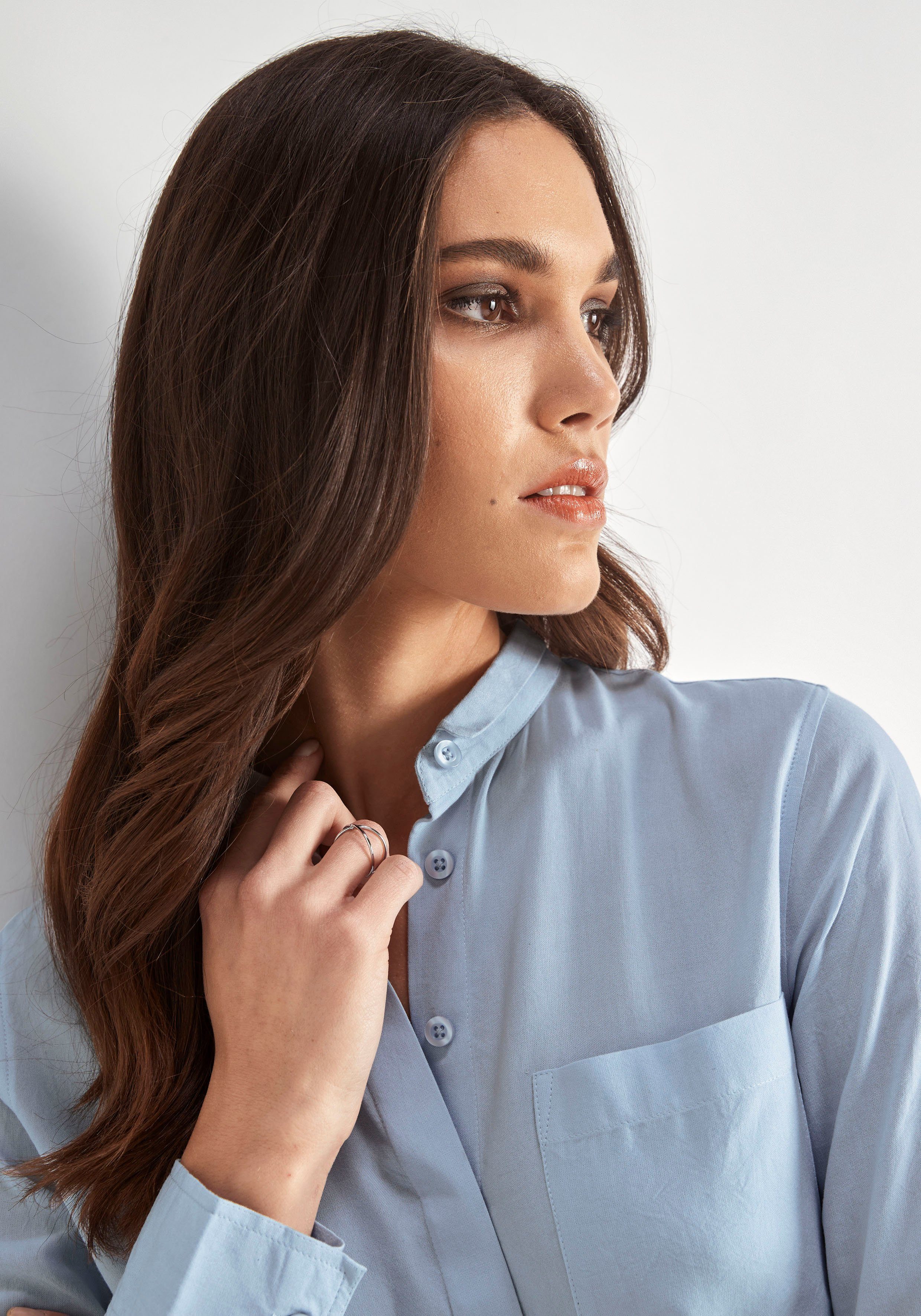 HECHTER PARIS Hemdbluse in hochwertiger Qualität