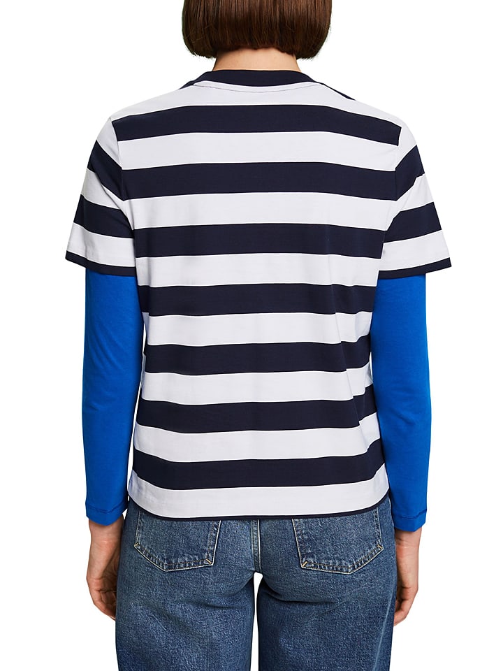 ESPRIT Shirt in Dunkelblau günstig kaufen