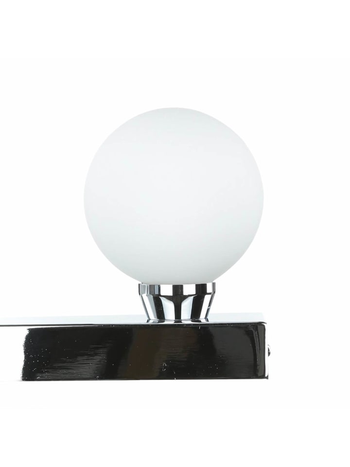 Licht-Erlebnisse Wandlampe in Chrom Weiß günstig kaufen onesize