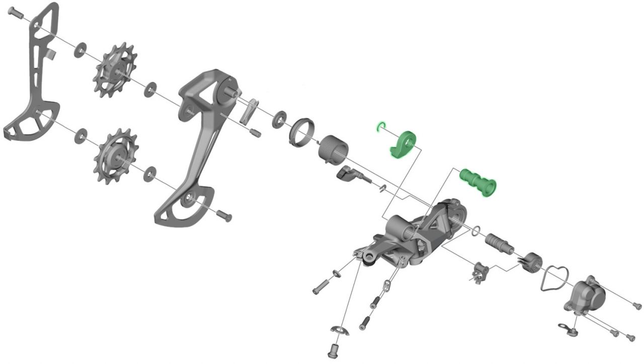 Shimano Achseinheit für RD-M8100/8120 Schaltwerk-Halter kaufen | Bike-Discount