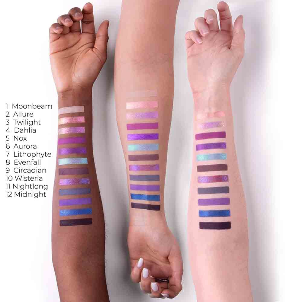 LETHAL COSMETICS Nightflower Collection MAGNETIC™ Pressed Eyeshadow - Midnight