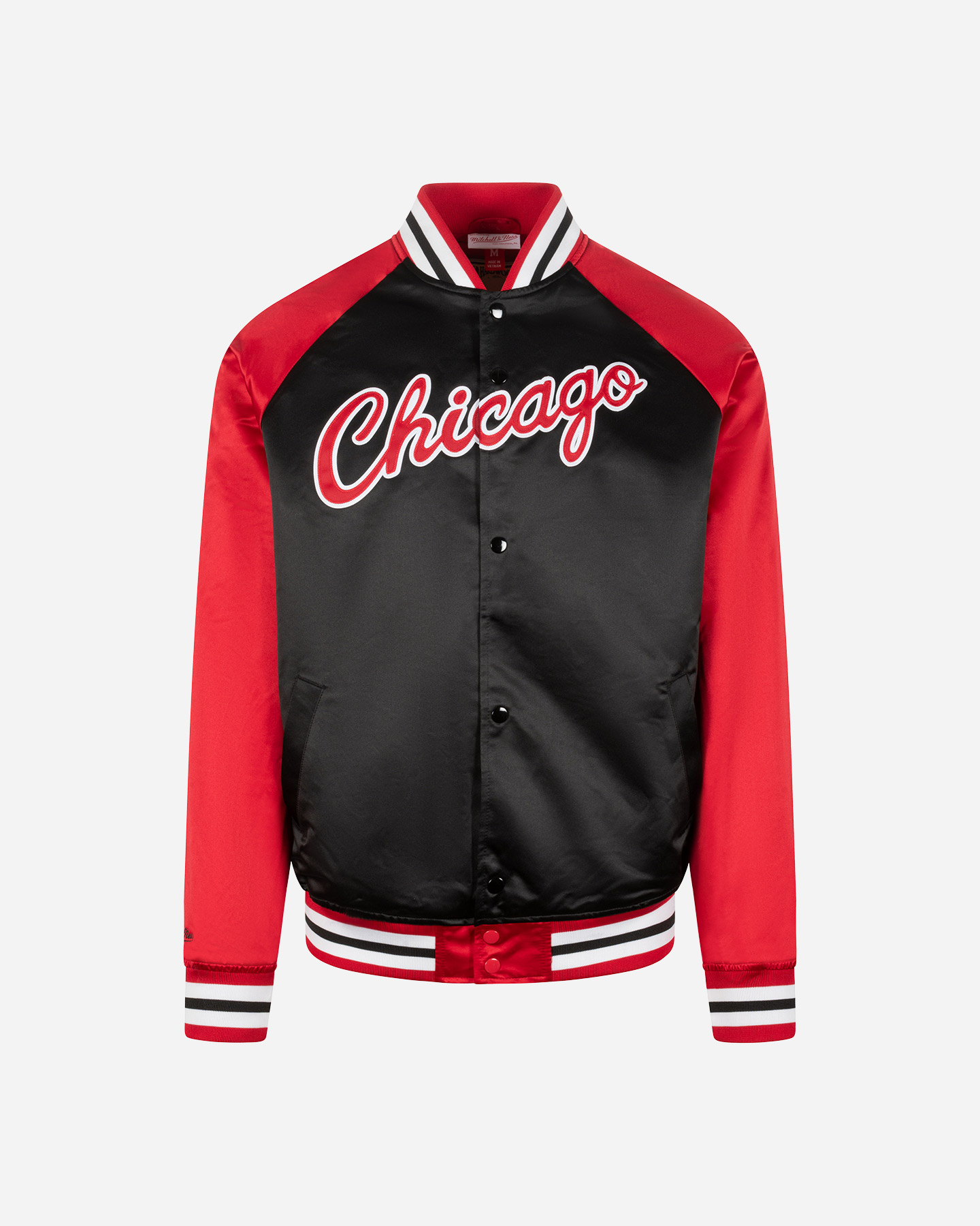 Abbigliamento Basket Mitchell&amp;ness Double Lw Satin Logo Bulls M JK9196-CBUBKSC