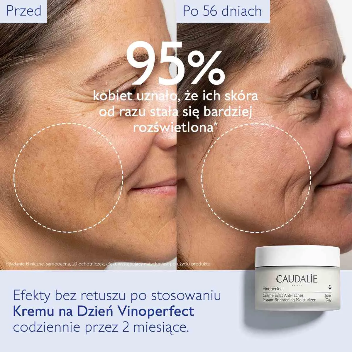 Caudalie Vinoperfect krema za posvjetljivanje diskoloracije