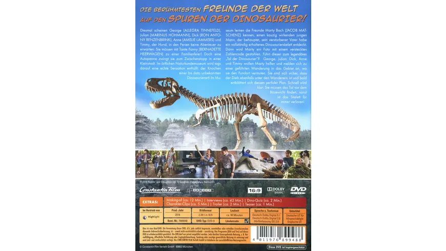 Fünf Freunde und das Tal der Dinosaurier
