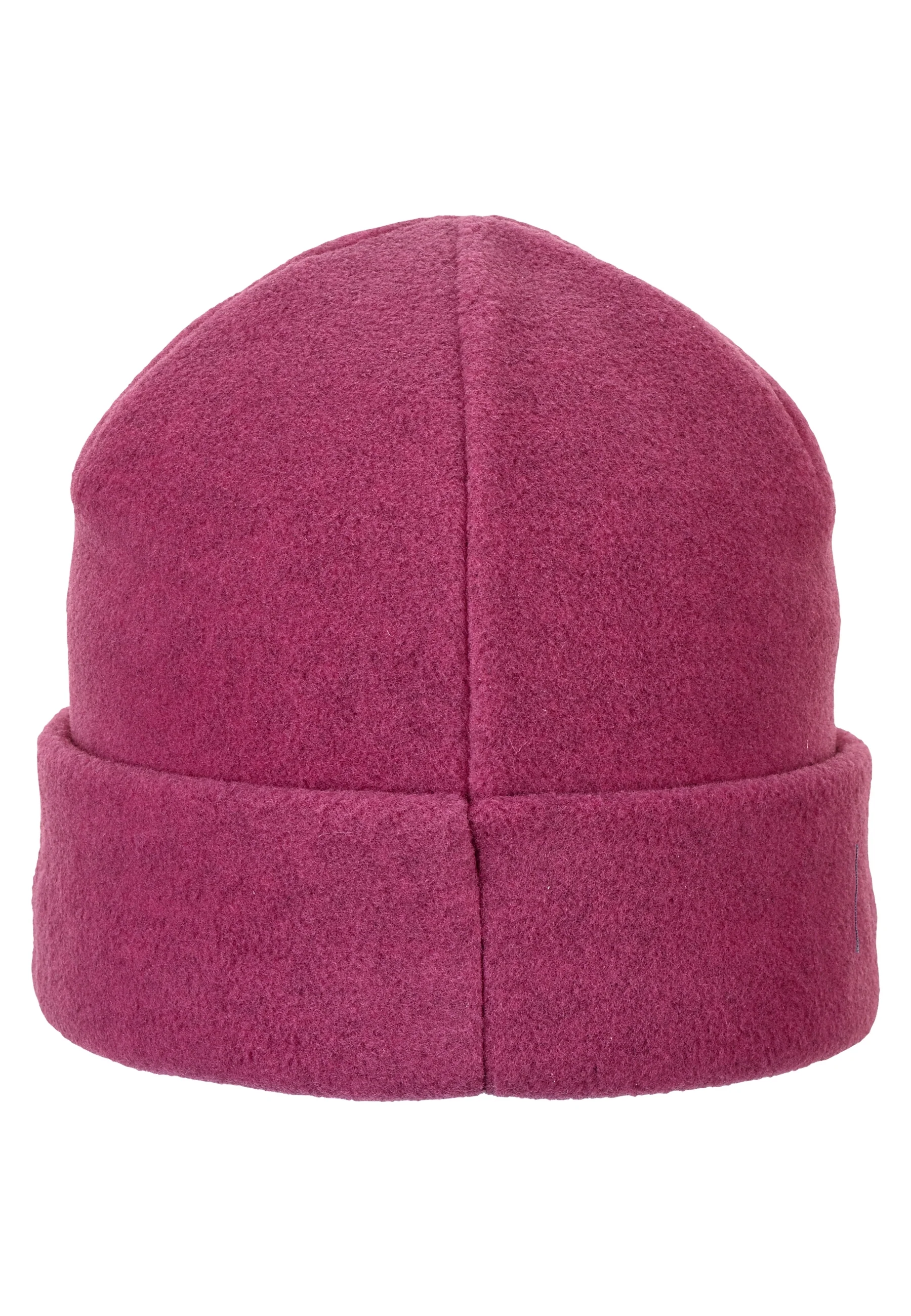 Beanie aus Microfleece mit Logo-Patch