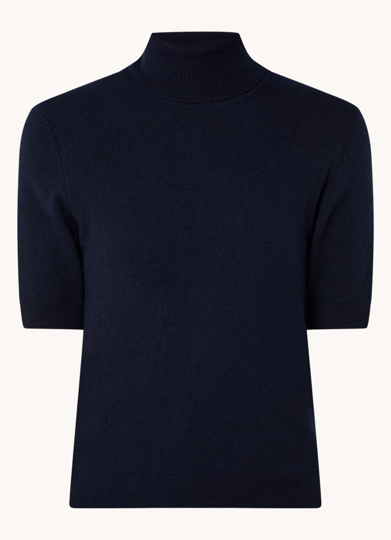 Benetton Fine-knit top in cashmere blend