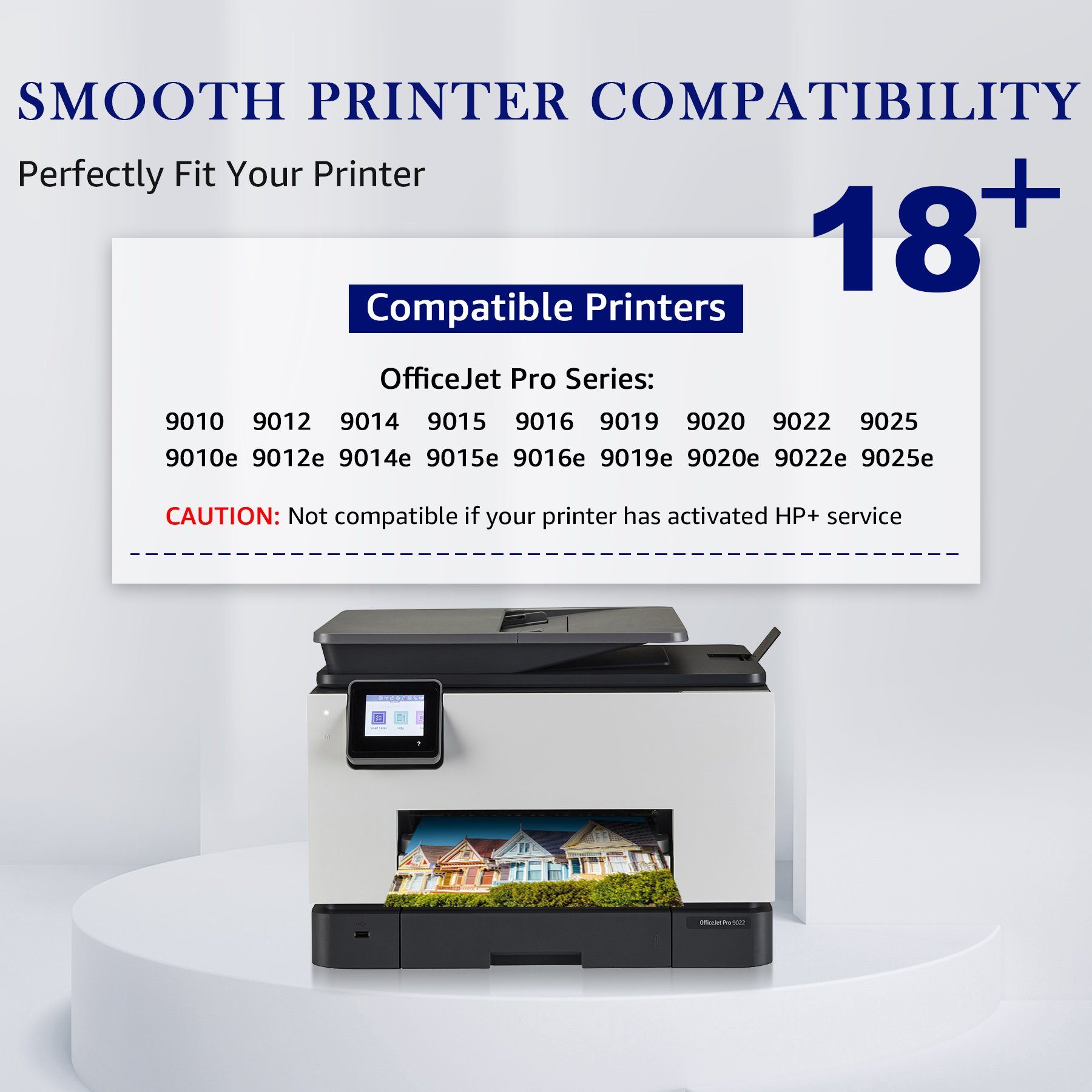 MOOHO 963 XL für HP 963 Multipack 963XL Tintenpatrone (Kompatible für HP OfficeJet Pro 9010 9012 9014 9015 9016, 9018 9019 9020 9022 9025 Serie Drucker)