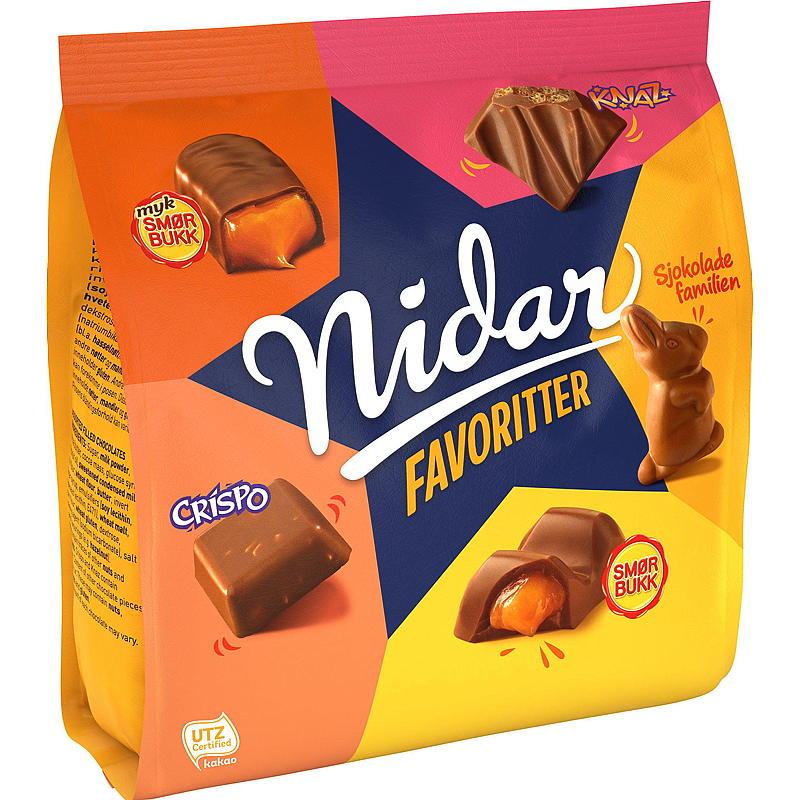 Nidar Nidar favoritter 300 g Smørbukk