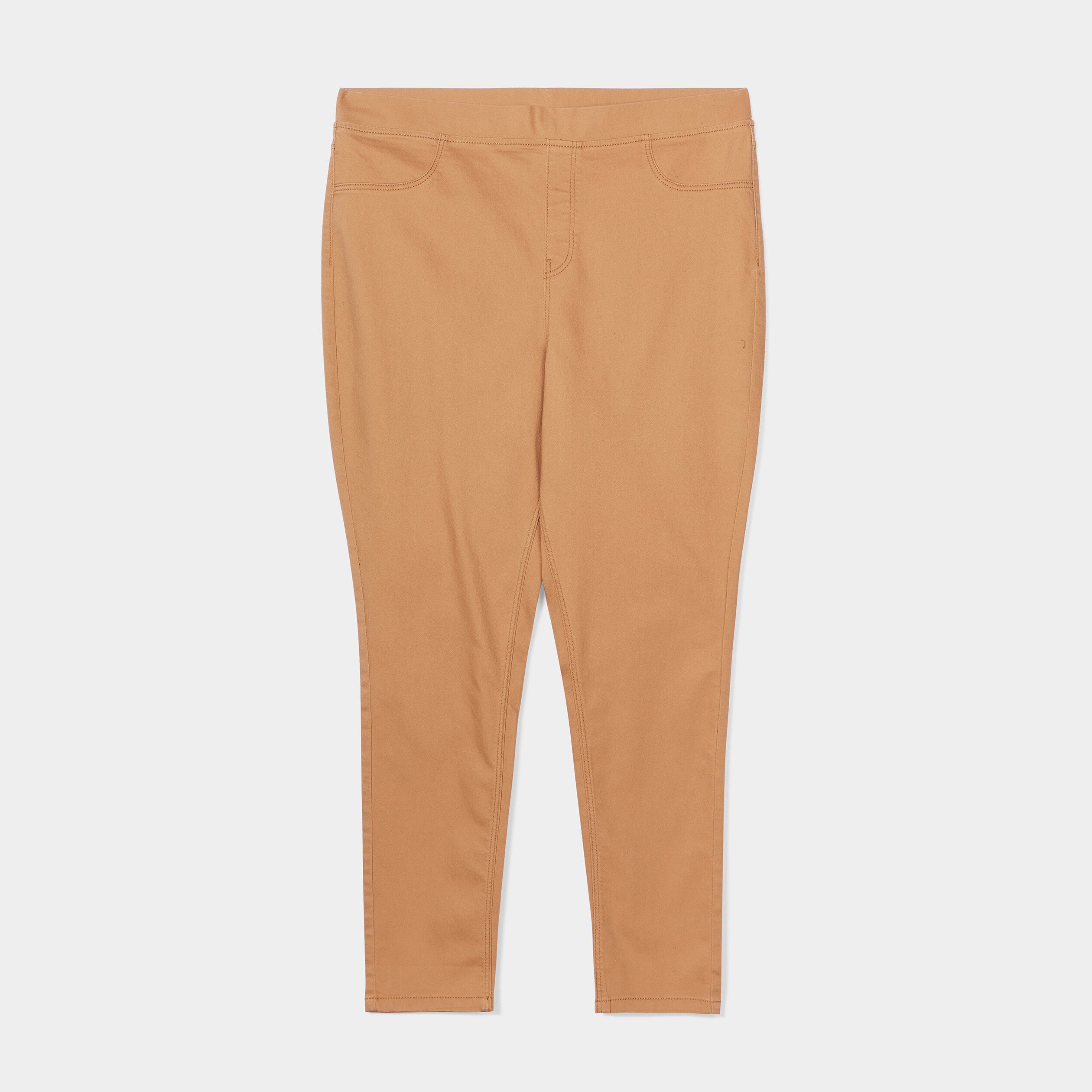 Jegging marron clair femme grande taille | La Halle