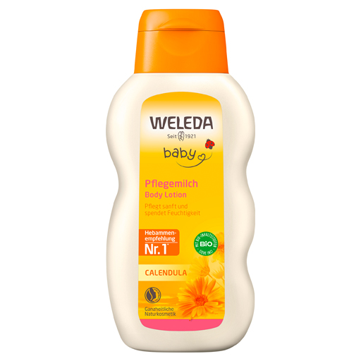 WELEDA Calendula Pflegemilch  200 ml  Milch