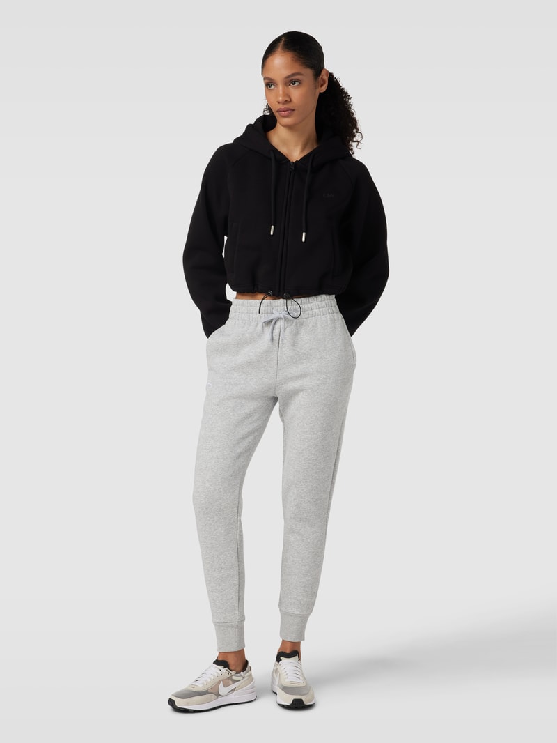 Sweatpants mit Logo-Detail Modell 'Rival' in hellgrau