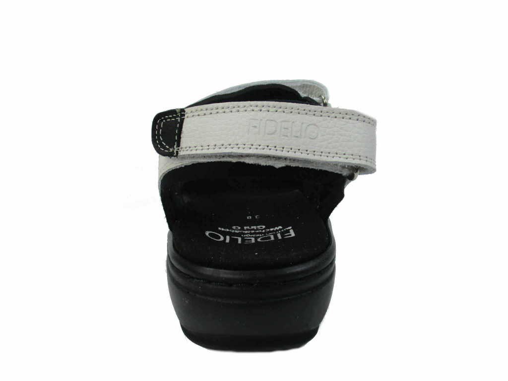 FIDELIO Komfort Sandalen weiss