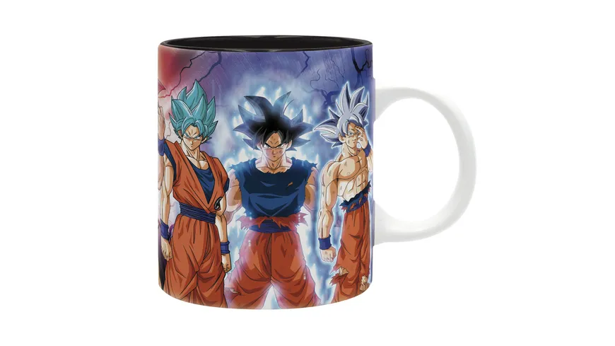 DRAGON BALL SUPER  Goku transformations Tasse 320 ml