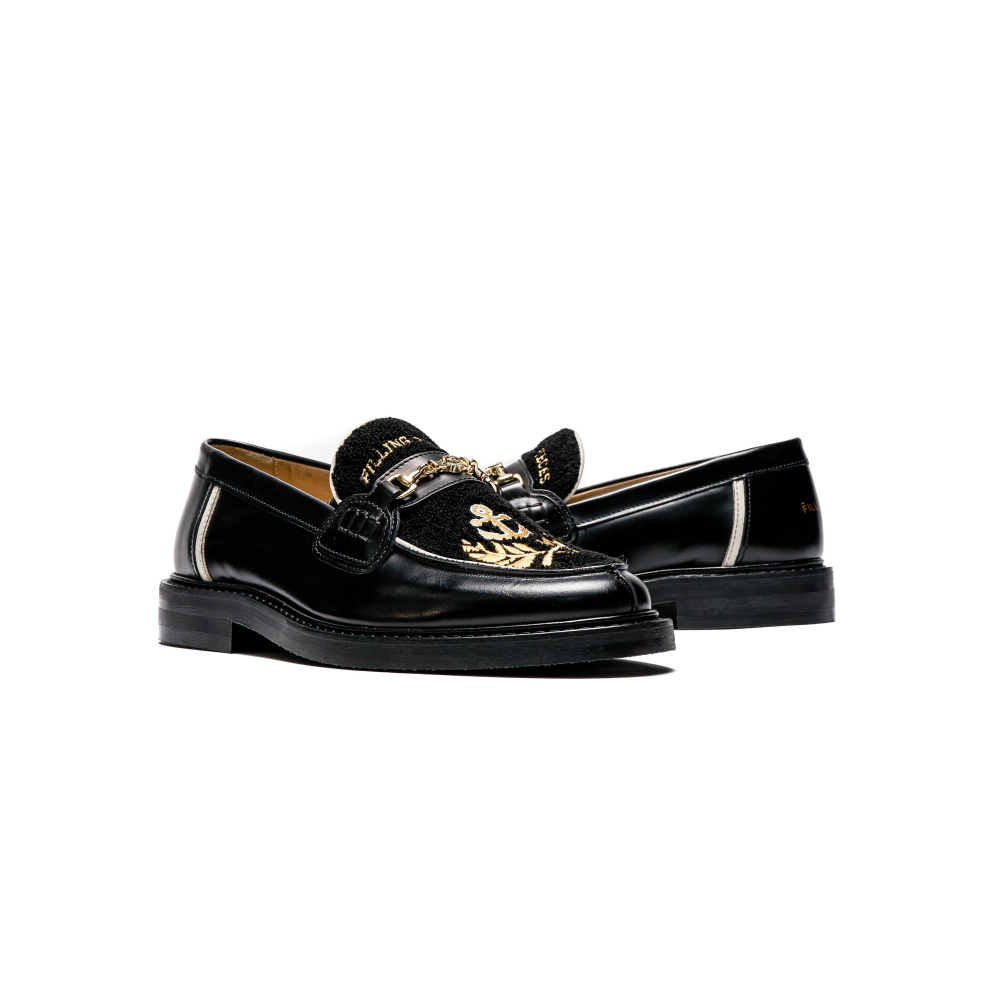Filling Pieces Captain Loafer 71928261861 / schwarz