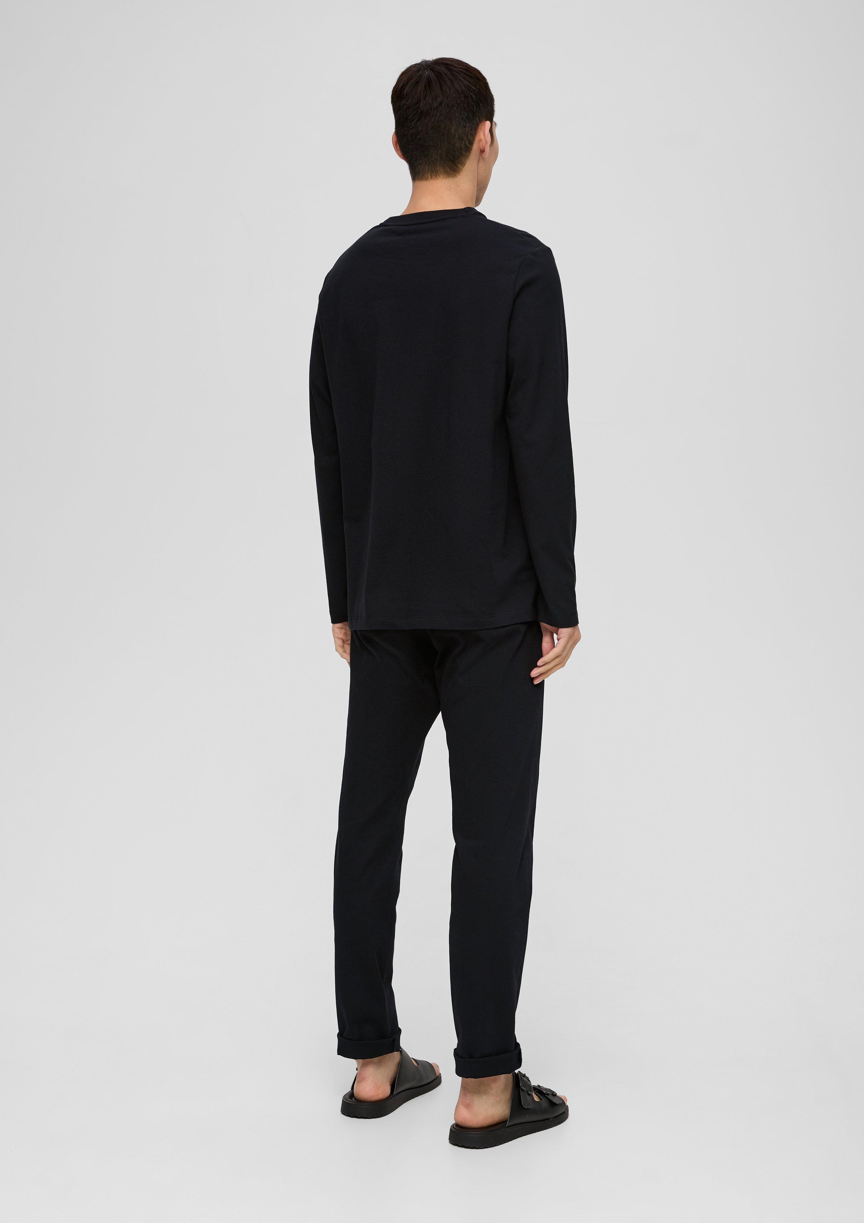 Longsleeve aus Baumwollstretch  2135693-99D1
