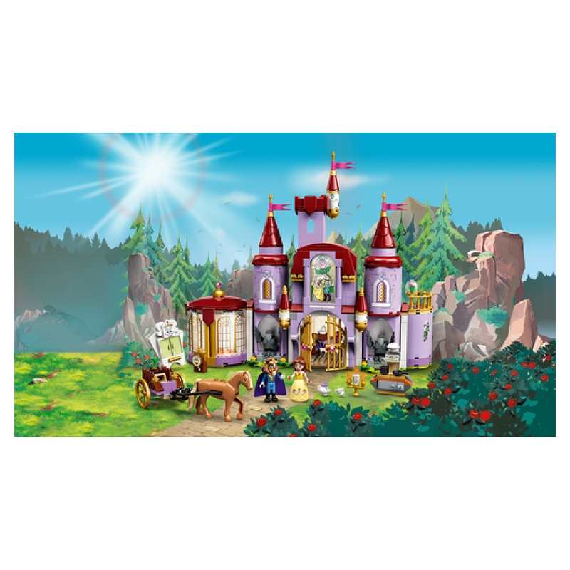 43196 Le Château de la Belle et la bête LEGO DS Princess