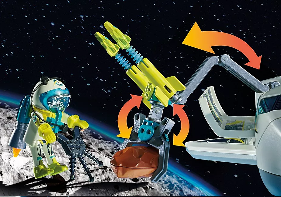 Space-Shuttle auf Mission
