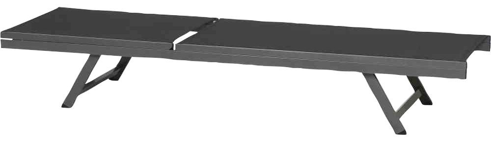 Siena Garden Gartenliege Tropic, Aluminiumgestell, verstellbar