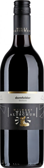 2022 Dornfelder Rotwein feinherb - Weingut Willi Altschuh