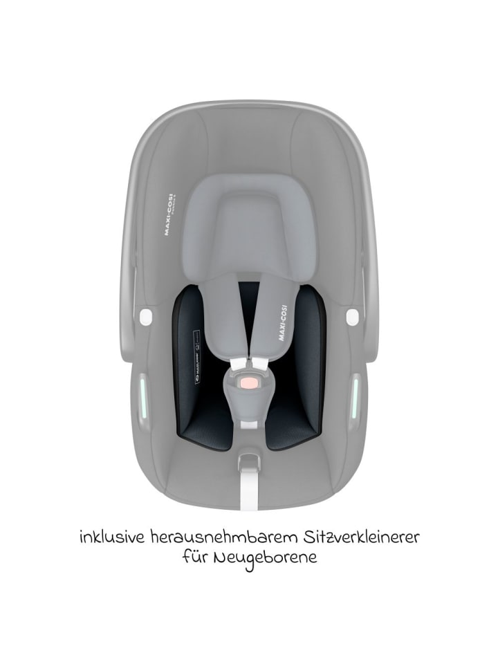 Maxi-Cosi Babyschale Pebble S i-Size ab Geburt - 15 Monate (40 in schwarz günstig kaufen onesize