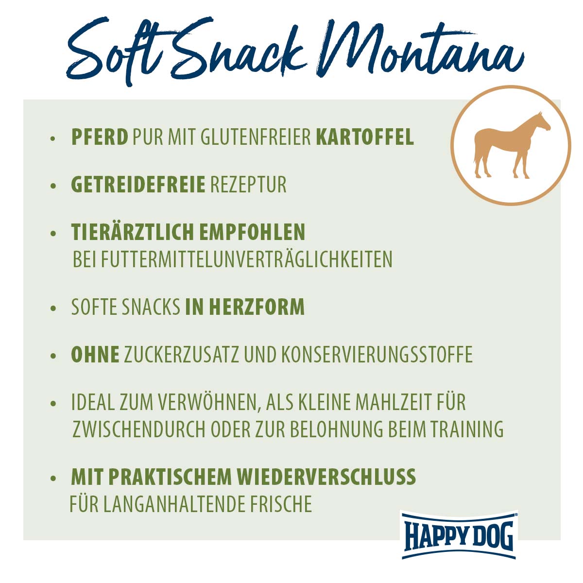 Happy Dog SoftSnack Montana günstig kaufen bei ZooRoyal