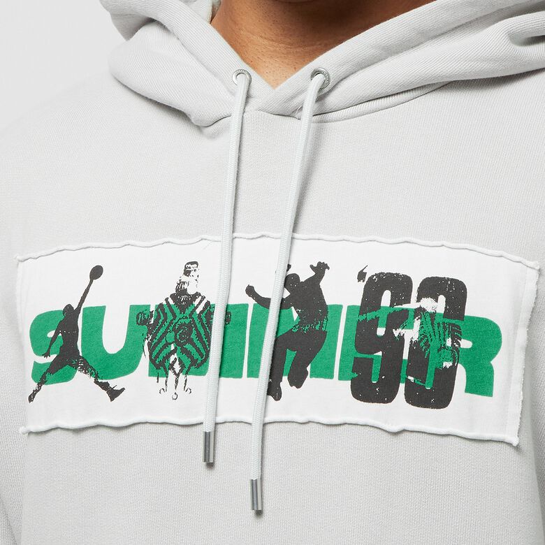 JORDAN x UNION x Bephie's Beauty Supply Fleece Hoodie grey fog/photon dust/stadium green
