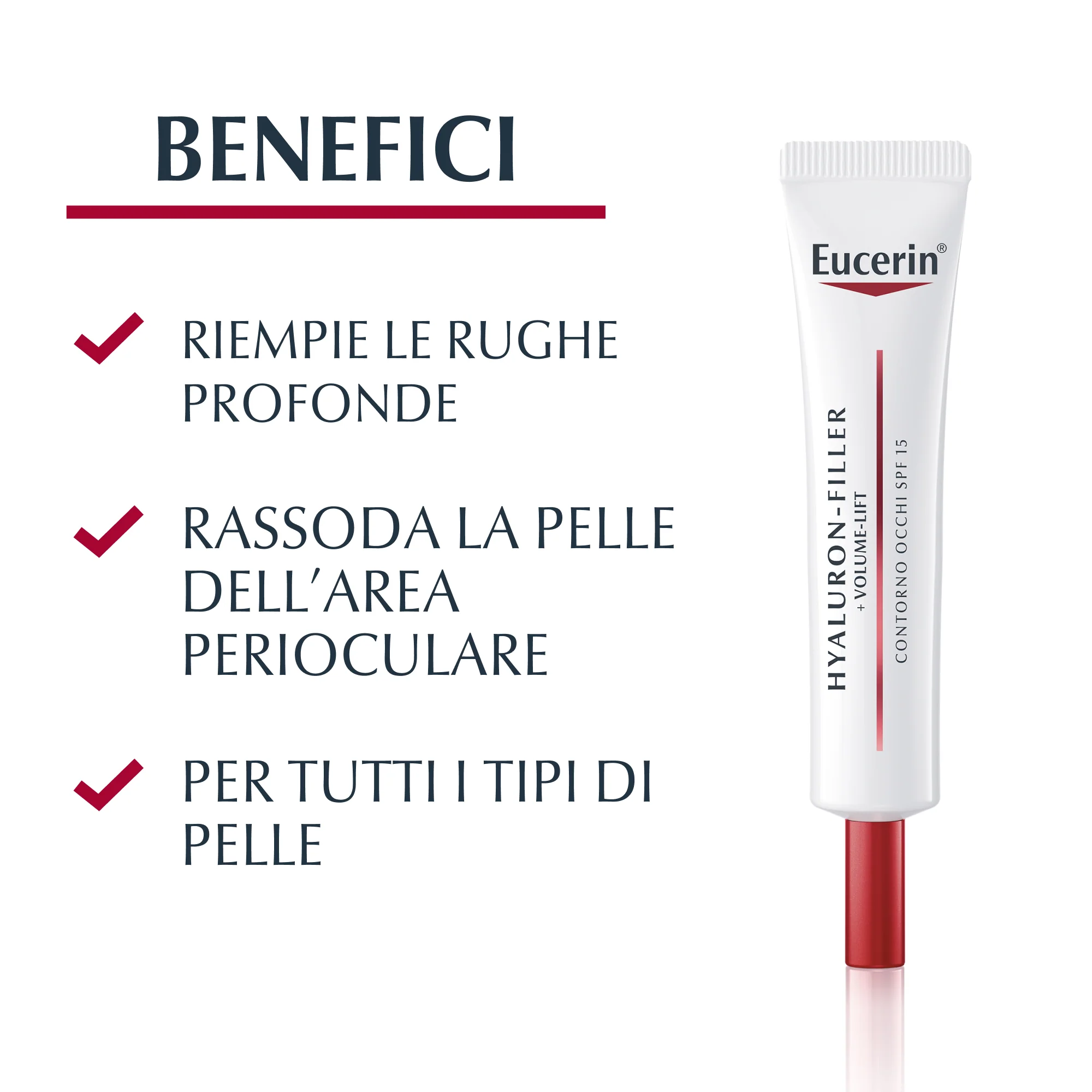 Hyaluron-filler + volumelift voor de oogcontour - Anti-rimpel oogcontour