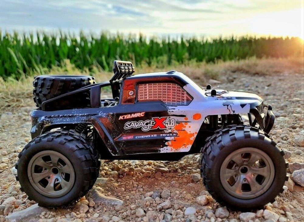 BruKa RC-Auto RC Monster Truck US YANKEE ferngesteuertes Auto Buggy 2,4 Ghz. RTR