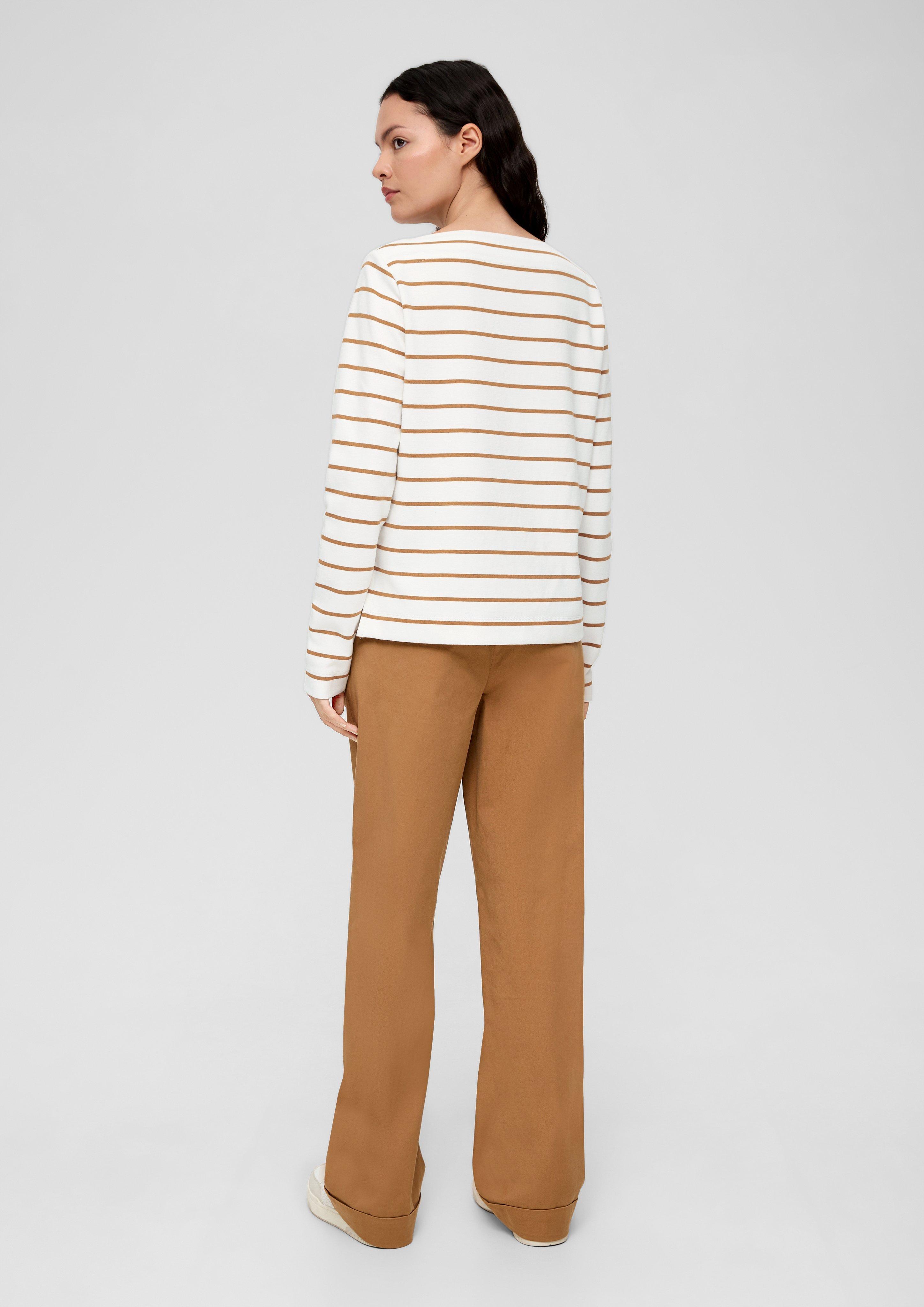 Longsleeve aus Baumwollstretch  2135965-84H1