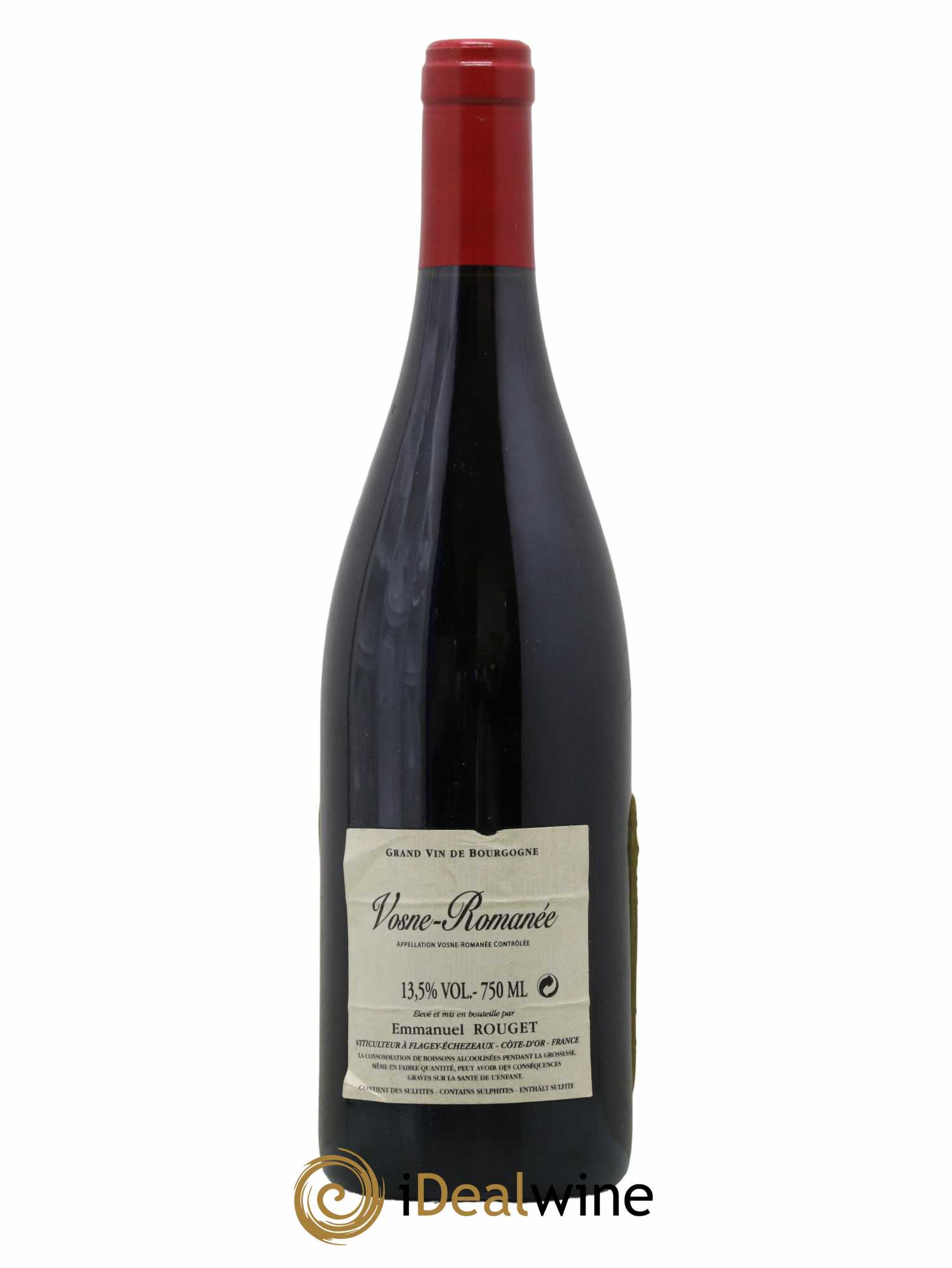 Vosne-Romanée Emmanuel Rouget  2010 - Lot de 1 Bouteille