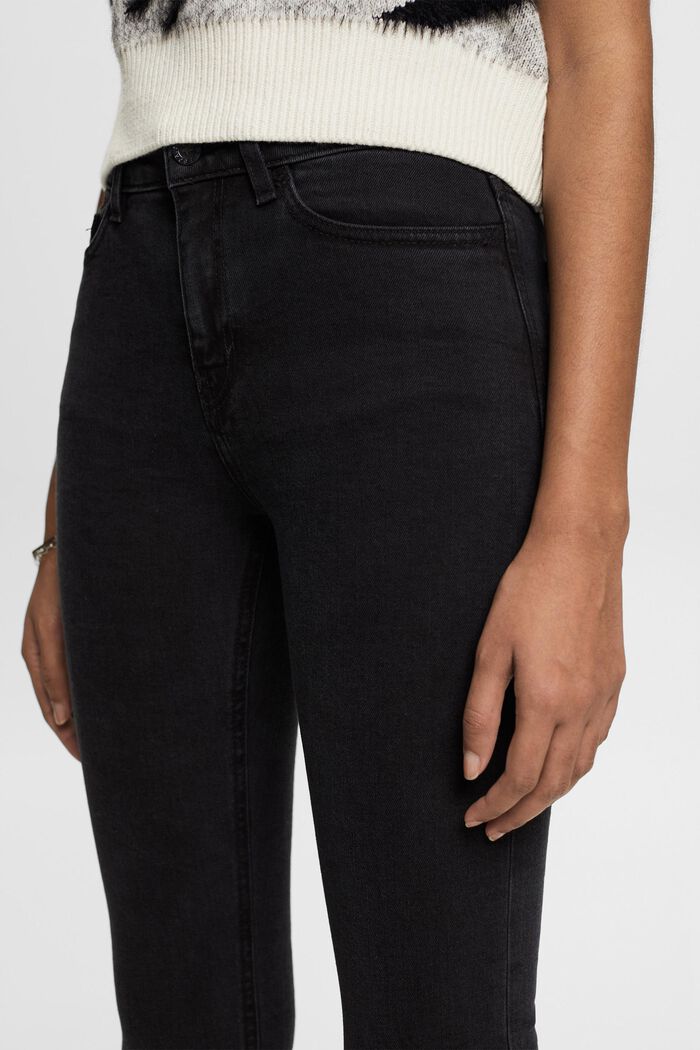 Schwarze Denim-Hose