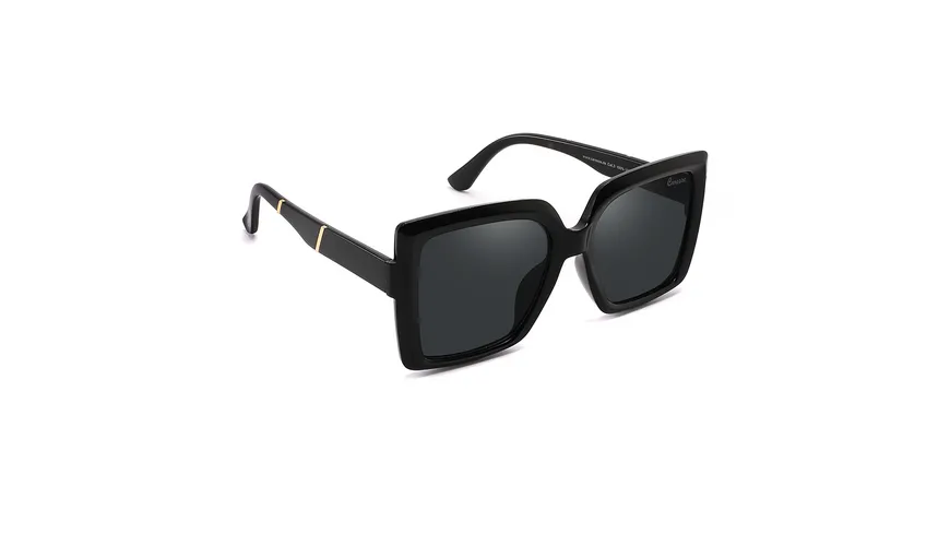 Caresse Brillenmode Sonnenbrille black shy