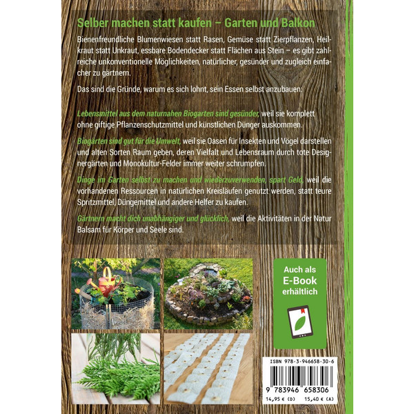 SELBER MACHEN STATT KAUFEN - GARTEN UND BALKON - Sachbuch