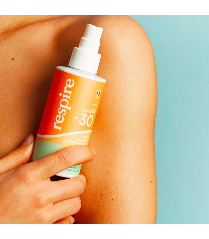 RESPIRE-SUN CARE-RESPIRE Spray solaire naturel & minéral SPF 30