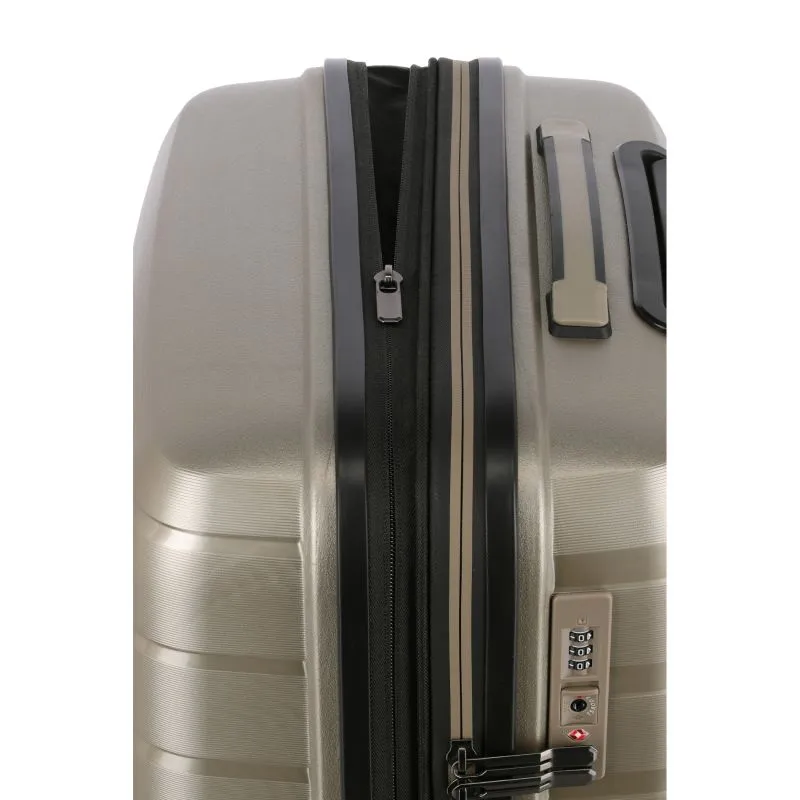 Travelite AIR BASE Trolley M (4 Räder) - Champagner