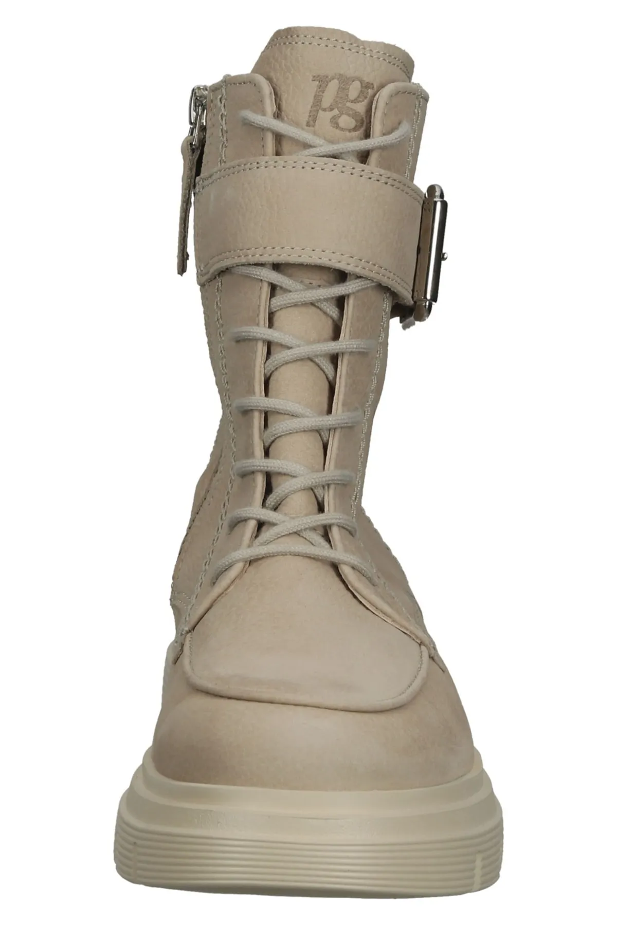 Paul Green  Stiefelette - Beige - Blockabsatz