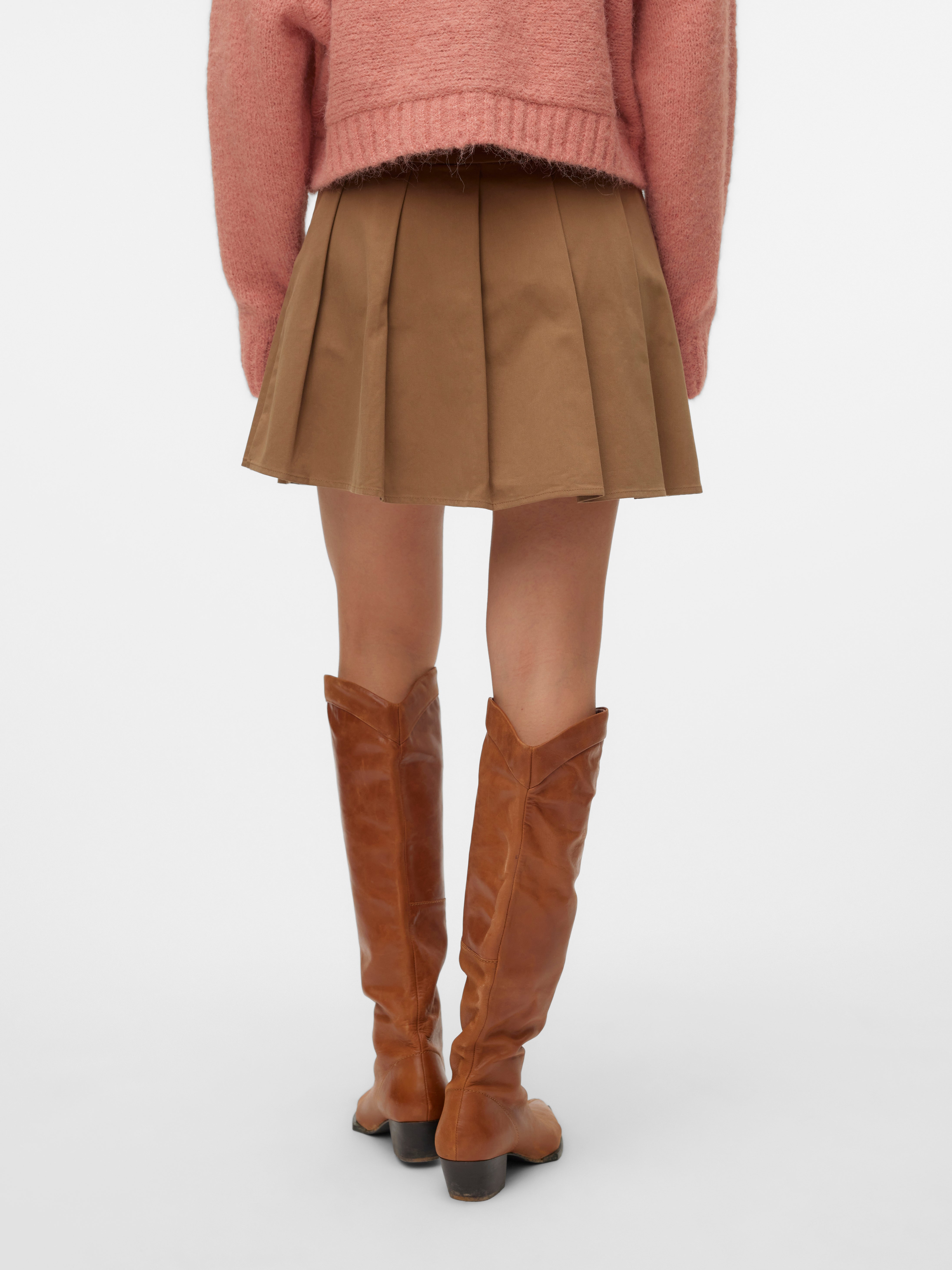 VMBAYA Mittlere Taille Kurzer Rock
