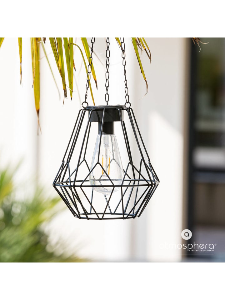 Atmosphera Créateur d'intérieur Solar-Laterne in schwarz günstig kaufen onesize