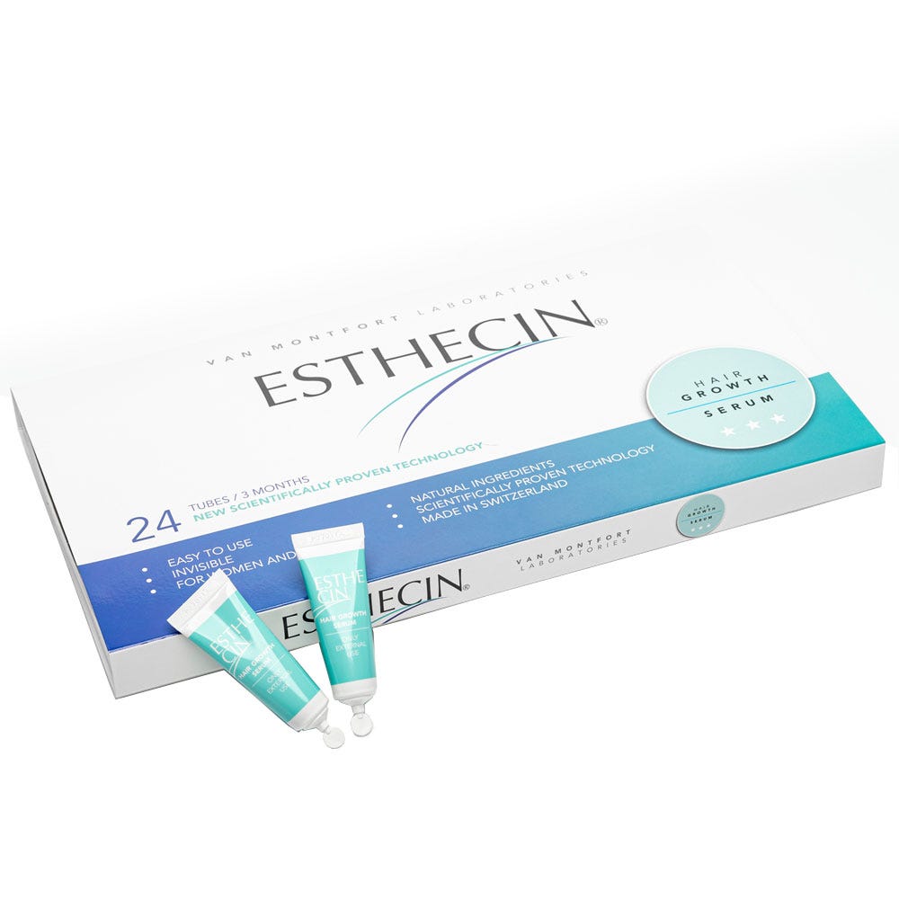 Esthecin Haarwuchsmittel 24 Tuben á 10 ml