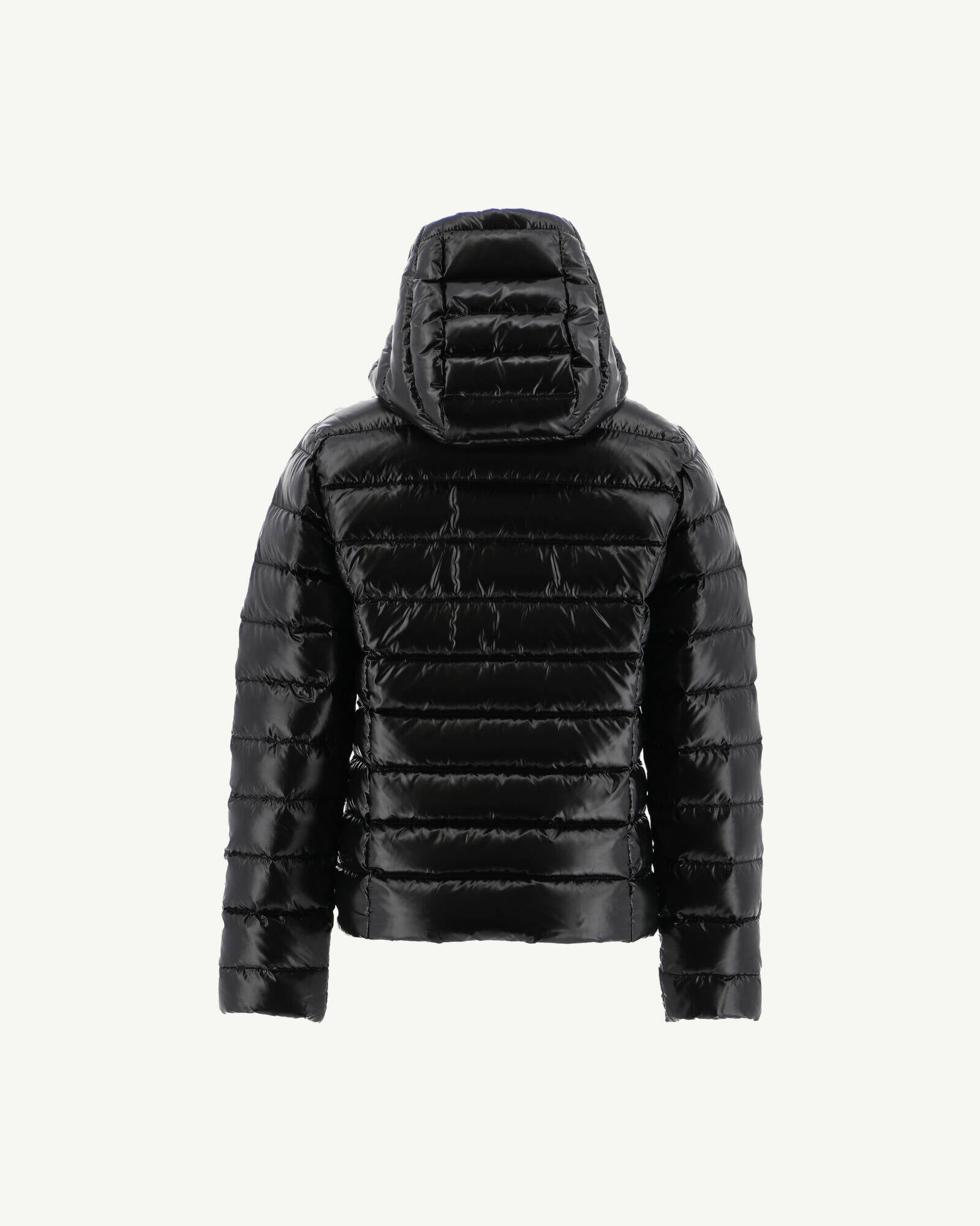 Doudoune laquée à capuche enfant Grand Froid Noir Opale