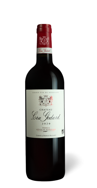 Bordeaux Château Cru Godard  Francs Côtes de Bordeaux  2020  75 cl - Rouge